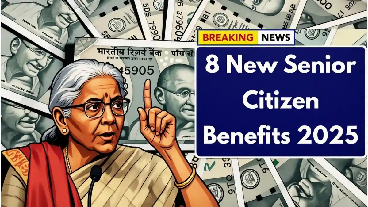 8 Major Senior Citizen Benefits in 2025 Top Government Schemes and Tax Relief