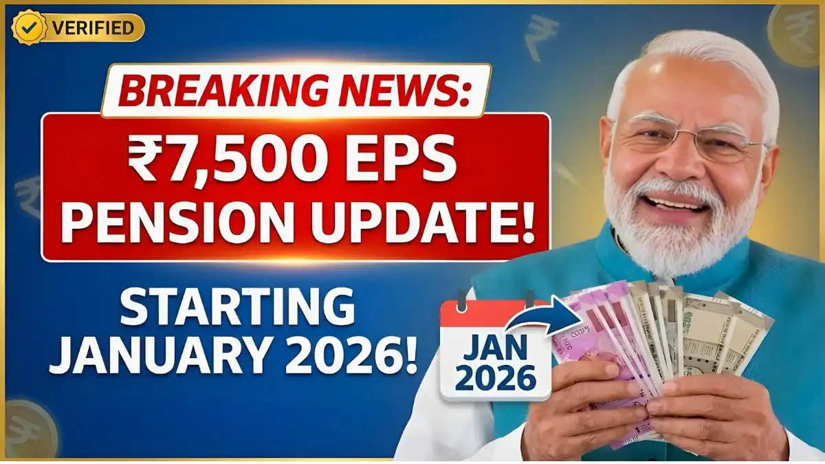 Big EPS Pension Relief 2026 ₹7,000 Expected Soon for Senior Citizens Explained