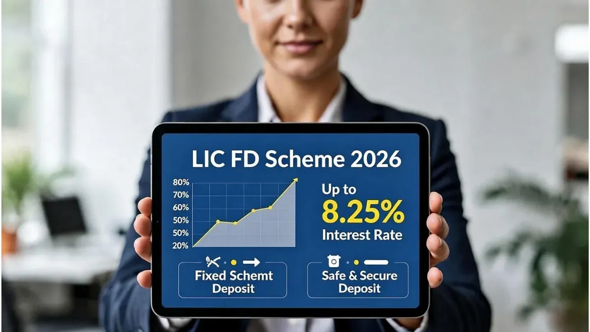 LIC FD Scheme 2026 Explained Up to 8.25% Returns with Guaranteed Monthly Income